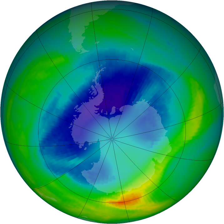 Ozone Map 2002-08-31